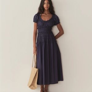 DÔEN Leanne dress in black